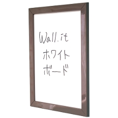 Wall.it　クリアファイル額縁 ホワイトボード(単品）WI-CFW-1