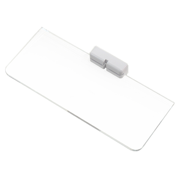 MAGRYL マグネット付きアクリル棚200㎜(深型用)白色 マグネット棚 CUBE