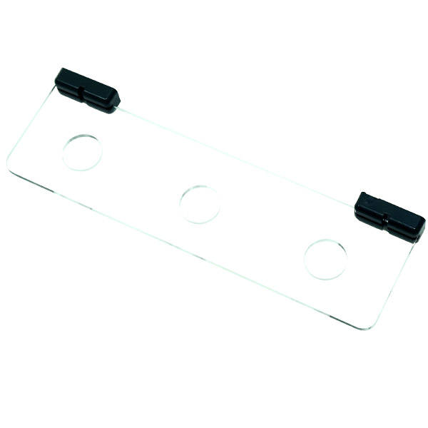 MAGRYL マグネット付き穴あきアクリル棚300㎜(深型用) マグネット棚