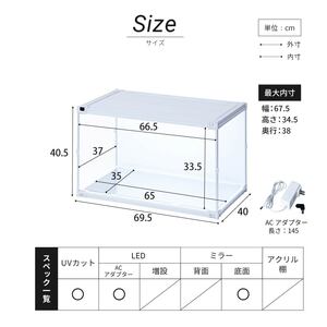 J-STAGE ���C�h�f�B�[�v ���M�����[�^�C�v LED AC�t ��ʃ~���[ ��^ �t�B�M���A�P�[�X UV�J�b�g